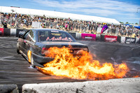 AAA Summernats 38 Day 2 Friday 9 Jan 2026 BDMP4303 NORTICIA BURNOUT FIRE