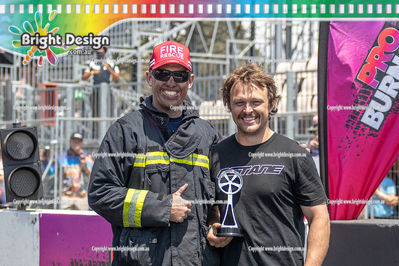 Summernats 38 Day 4 Sunday 11 Jan 2026 BDMP12475 TIM FIRE RESCUE CREW BRAD KILBY HAMMERD HAMMERTIME