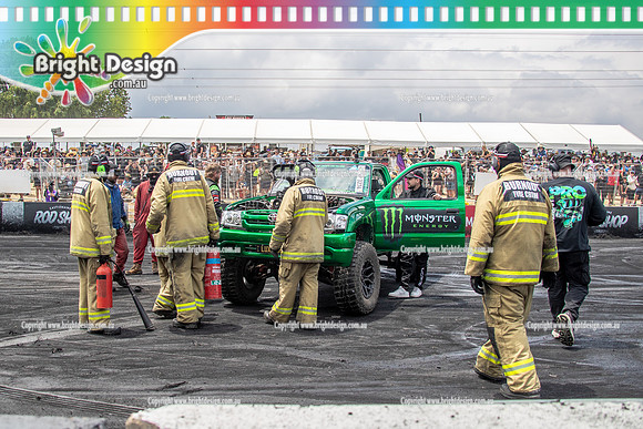 Summernats 38 Day 4 Sunday 11 Jan 2026 BDMP12456 LUXIFER FIRE RESCUE CREW