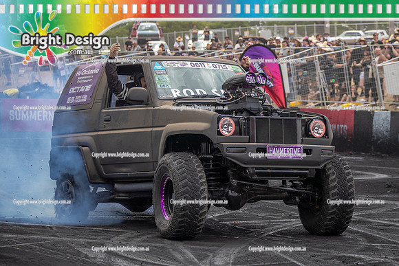 Summernats 38 Day 4 Sunday 11 Jan 2026 BDMP12317 HAMMERTIME BRAD KILBY
