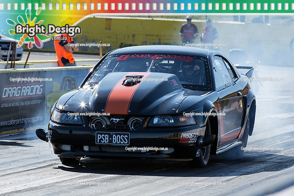 ANDRA Street Outlaws Drag Racing Quals Rnd 5 @ Calder Park 24 September 2014 (24772)  PSBBOSS  SKINNER