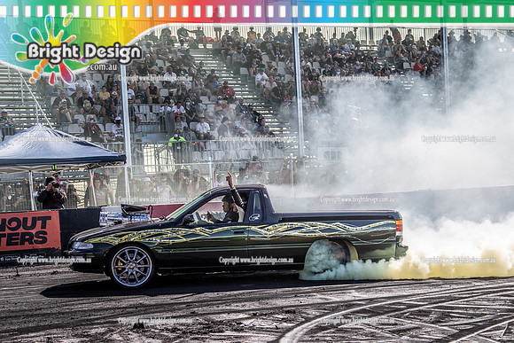 Summernats 34 Sunday 9 Jan 2022  BDMP2109  BAGMUP BURNOUT