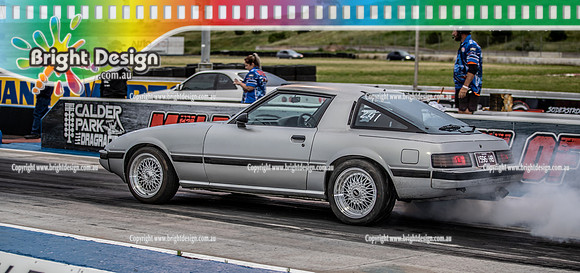Fast Friday @ Calder Park Drag Racing Friday 11 November 2022  (136547)  RX7 1596H8