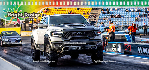 Fast Friday @ Calder Park Drag Racing Friday 18 November 2022  (137439)  RAM TRX92