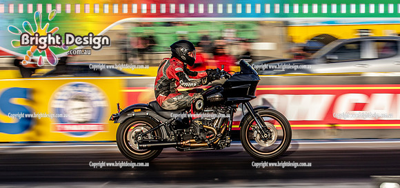 Fast Friday @ Calder Park Drag Racing Friday 18 November 2022  (137388)  BIKE Justin Donoghue  2U6PD
