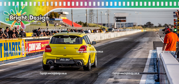 Fast Friday @ Calder Park Drag Racing Friday 18 November 2022  (137298)  SWIFT BVO883