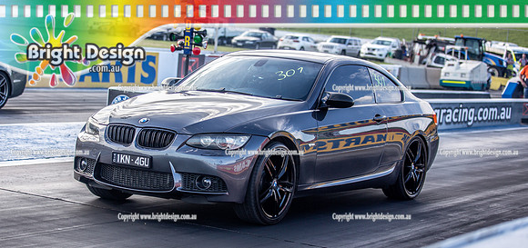 Fast Friday @ Calder Park Drag Racing Friday 18 November 2022  (137034)  1KN4GU Rohan Alexander BMW
