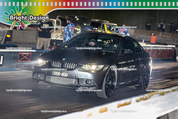 Fast Friday @ Calder Park Drag Racing Friday 18 November 2022  (137973)  1KN4GU Rohan Alexander BMW