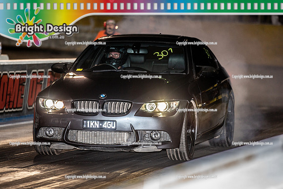 Fast Friday @ Calder Park Drag Racing Friday 18 November 2022  (137972)  1KN4GU Rohan Alexander BMW