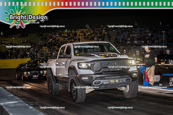 Fast Friday @ Calder Park Drag Racing Friday 18 November 2022  (137914)  RAM TRX92