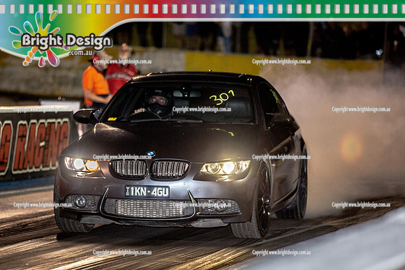 Fast Friday @ Calder Park Drag Racing Friday 18 November 2022  (137872)  1KN4GU Rohan Alexander BMW