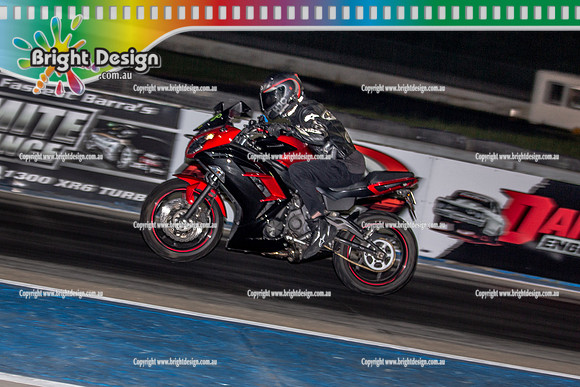 Fast Friday @ Calder Park Drag Racing Friday 18 November 2022  (137858)  BIKE RED BLACK TBC