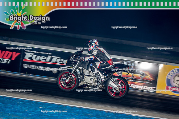 Fast Friday @ Calder Park Drag Racing Friday 18 November 2022  (137854)  BIKE TBC BLACK RED