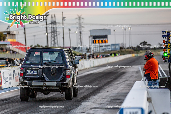 Fast Friday @ Calder Park Drag Racing Friday 18 November 2022  (137674)  TXY420 4X4
