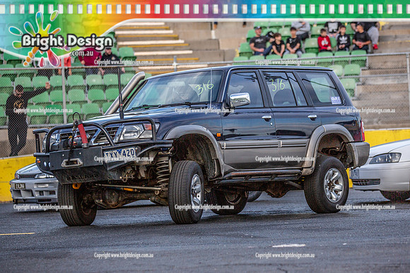 Fast Friday @ Calder Park Drag Racing Friday 18 November 2022  (137662)  TXY420 4X4