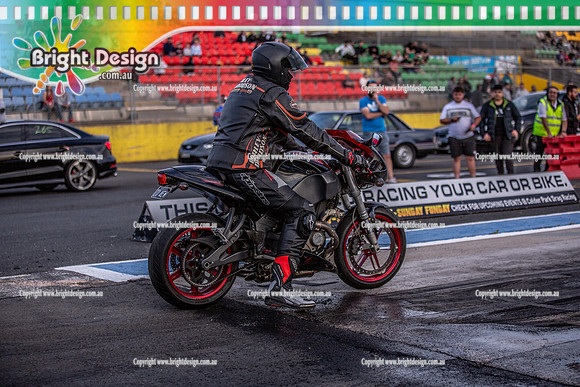 Fast Friday @ Calder Park Drag Racing Friday 18 November 2022  (137619)  BIKE  2D4EW
