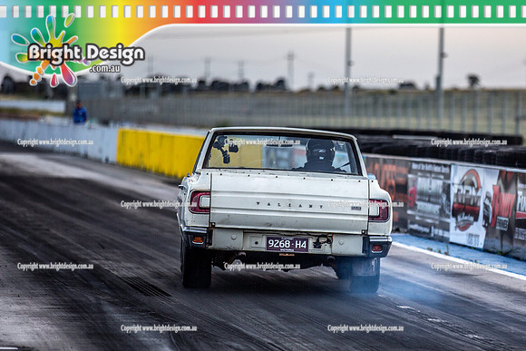 Fast Friday @ Calder Park Drag Racing Friday 18 November 2022  (137612)  SCOTT TAYLOR 9268H4 CARNAGE UTE 1750 STREET MACHINE
