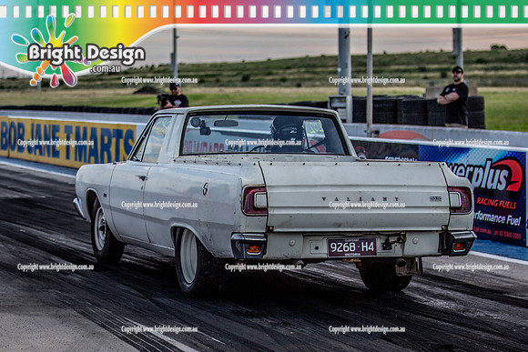 Fast Friday @ Calder Park Drag Racing Friday 18 November 2022  (137608)  SCOTT TAYLOR 9268H4 CARNAGE UTE 1750 STREET MACHINE