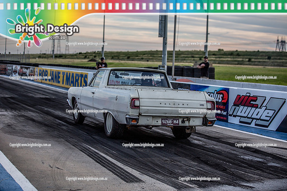 Fast Friday @ Calder Park Drag Racing Friday 18 November 2022  (137607)  SCOTT TAYLOR 9268H4 CARNAGE UTE 1750 STREET MACHINE