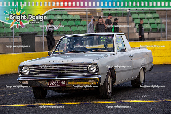 Fast Friday @ Calder Park Drag Racing Friday 18 November 2022  (137592)  SCOTT TAYLOR 9268H4 CARNAGE UTE 1750 STREET MACHINE