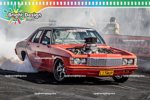 Summernats 34 Sunday 9 Jan 2022  BDMP2369  LITMUP BURNOUT