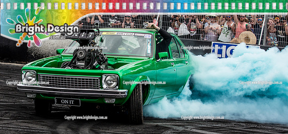 Summernats 29 SATURDAY 8 Jan 16  BDMP6077  ONIT BURNOUT