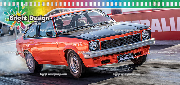 Street Machine Drag Challenge Weekend 3 SMDCW3 March 2022  BDMP3479  29171H LS2HATCH GRANT GRECH