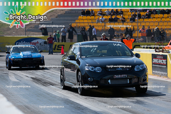 ANDRA Street Outlaws Drag Racing Quals Rnd 5 @ Calder Park 24 September 2014 (24378)   569FPV