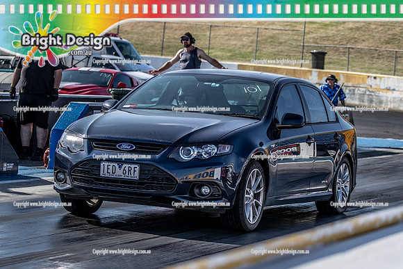 Fast Friday @ Calder Park Drag Racing Friday 13 January 2023  (141200)  1ED6RF