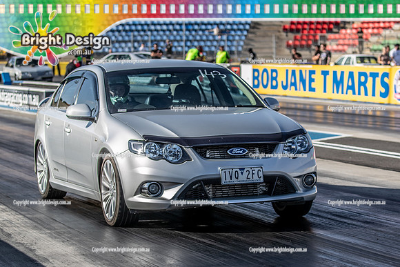 Fast Friday @ Calder Park Drag Racing Friday 13 January 2023  (141223)  1VQ2FC