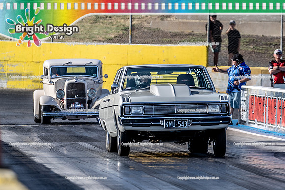 Fast Friday @ Calder Park Drag Racing Friday 13 January 2023  (141267)  KWU543