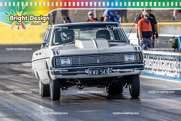 Fast Friday @ Calder Park Drag Racing Friday 13 January 2023  (141270)  KWU543