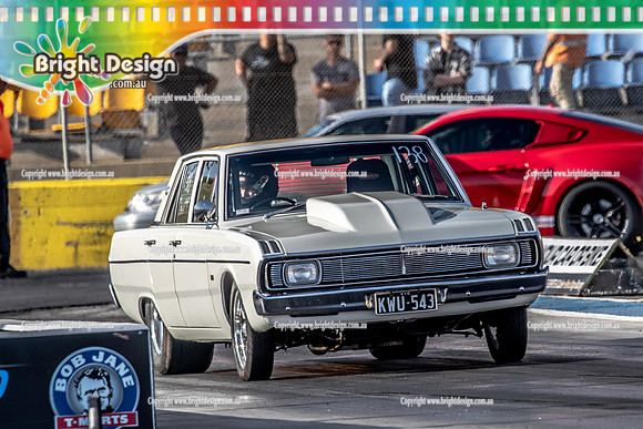 Fast Friday @ Calder Park Drag Racing Friday 13 January 2023  (141385)  KWU543