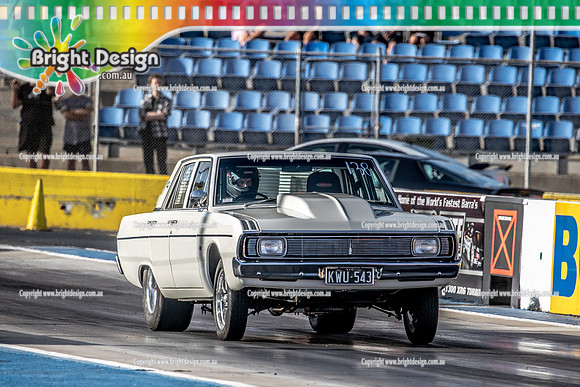Fast Friday @ Calder Park Drag Racing Friday 13 January 2023  (141389)  KWU543