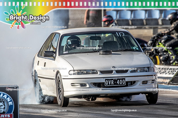 Fast Friday @ Calder Park Drag Racing Friday 13 January 2023  (141460)  OVR400 JUDE DREW