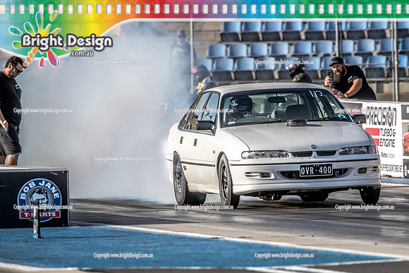 Fast Friday @ Calder Park Drag Racing Friday 13 January 2023  (141462)  OVR400 JUDE DREW