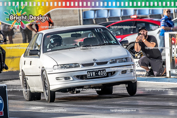 Fast Friday @ Calder Park Drag Racing Friday 13 January 2023  (141465)  OVR400 JUDE DREW