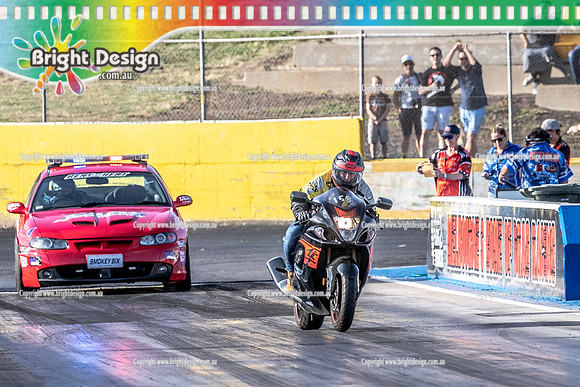 Fast Friday @ Calder Park Drag Racing Friday 13 January 2023  (141475) 2D6KL TBC BIKE