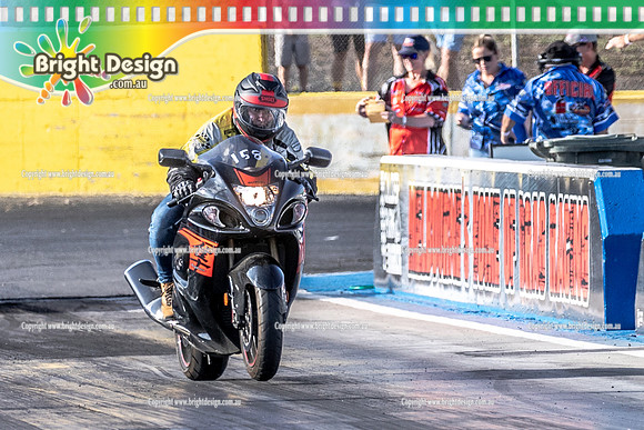 Fast Friday @ Calder Park Drag Racing Friday 13 January 2023  (141476) BIKE 2D6KL TBC
