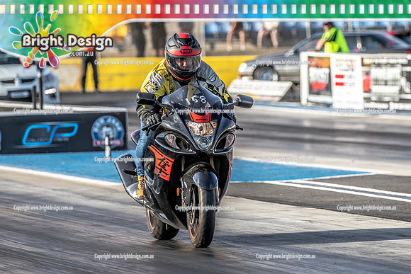Fast Friday @ Calder Park Drag Racing Friday 13 January 2023  (141479) BIKE 2D6KL TBC