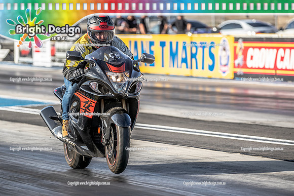 Fast Friday @ Calder Park Drag Racing Friday 13 January 2023  (141483) BIKE 2D6KL TBC