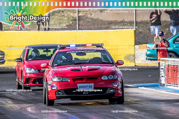 Fast Friday @ Calder Park Drag Racing Friday 13 January 2023  (141486)  SMOKEY SIX BEAT THE HEAT VIC