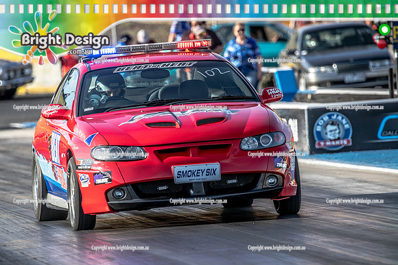 Fast Friday @ Calder Park Drag Racing Friday 13 January 2023  (141491)  SMOKEY SIX BEAT THE HEAT VIC