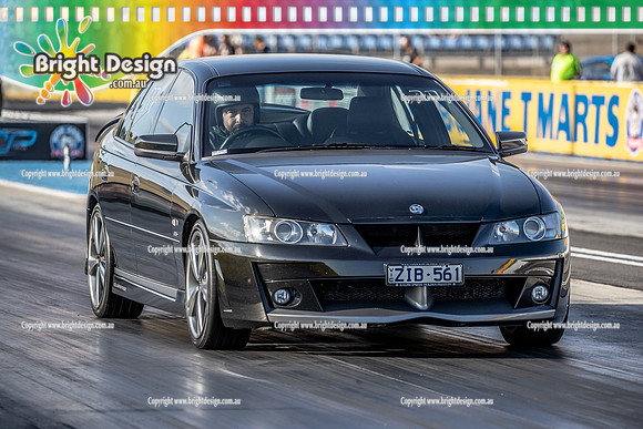 Fast Friday @ Calder Park Drag Racing Friday 13 January 2023  (141500)  ZIB561