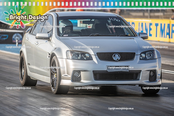 Fast Friday @ Calder Park Drag Racing Friday 13 January 2023  (141548)  SILVER COMMODORE TBC