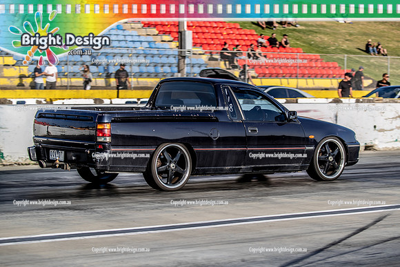 Fast Friday @ Calder Park Drag Racing Friday 13 January 2023  (141570)  QQV071