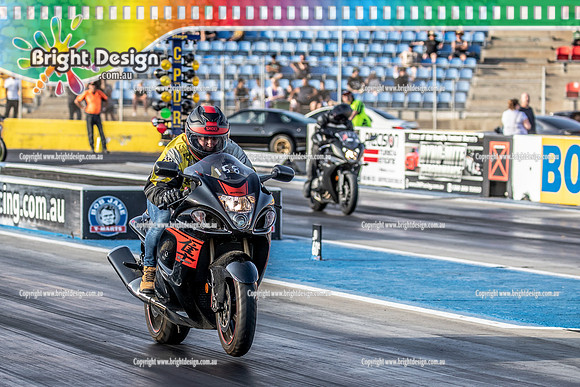 Fast Friday @ Calder Park Drag Racing Friday 13 January 2023  (141614)  BIKE 2D6KL TBC