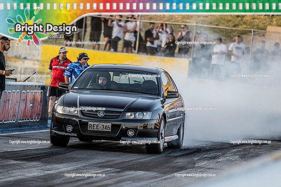 Fast Friday @ Calder Park Drag Racing Friday 13 January 2023  (141769)  REE346