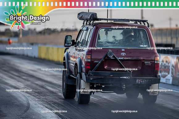 Fast Friday @ Calder Park Drag Racing Friday 13 January 2023  (141830)  80HDFT 4X4
