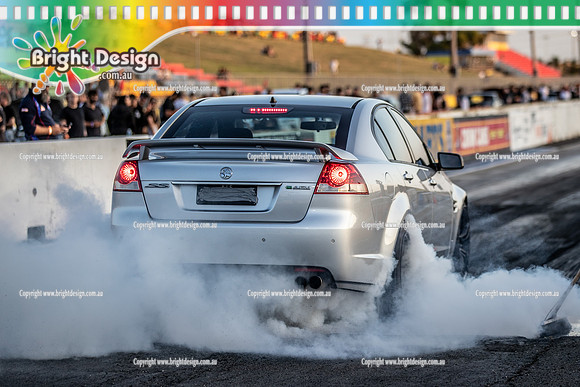 Fast Friday @ Calder Park Drag Racing Friday 13 January 2023  (141849)  SILVER COMMODORE TBC